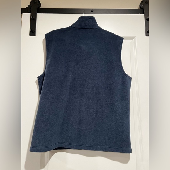 Navy Men’s Columbia Fleece Vest - Picture 3 of 5